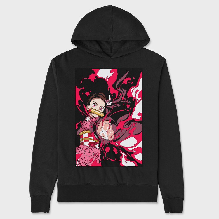 Demon Slayer 18, Hanorac Oversize Barbati (Unisex)