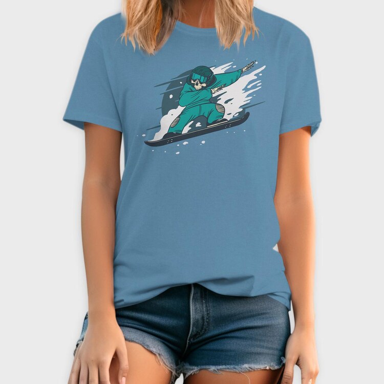 Dabbing Skeleton, Tricou Barbati (Unisex)