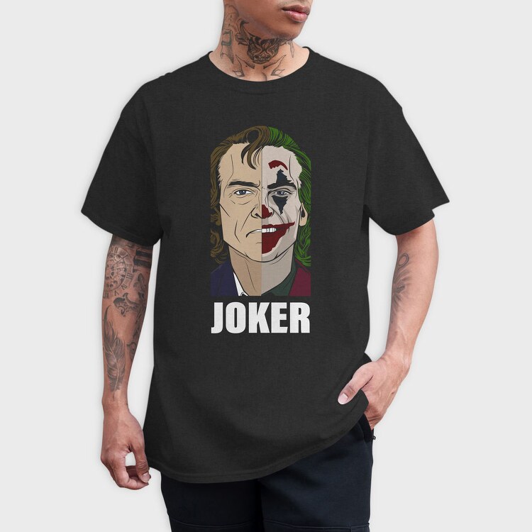 Joker Smile, Tricou Barbati (Unisex)