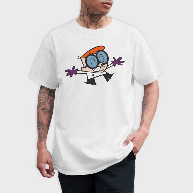 Dexter Laboratory 8, Tricou Barbati (Unisex)