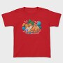 Watercolor Cat, Tricou Copii