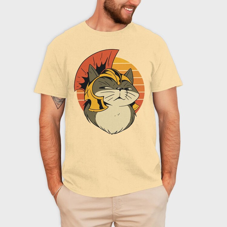 Warrior Cat, Tricou Barbati (Unisex)