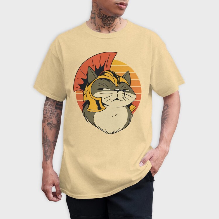 Warrior Cat, Tricou Barbati (Unisex)