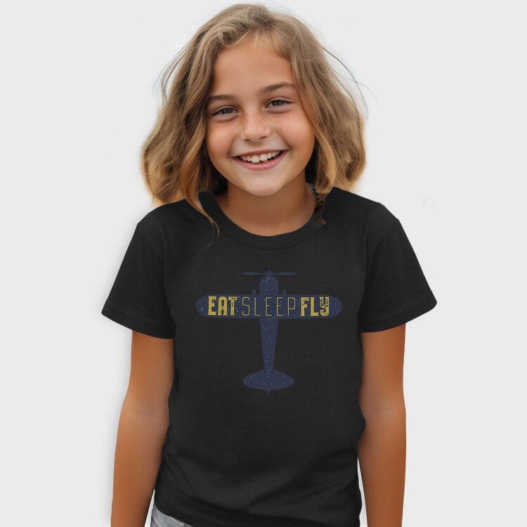 Eat Sleep Fly, Tricou Copii