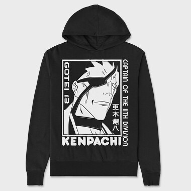 Zaraki Kenpachi, Hanorac Oversize Barbati (Unisex)