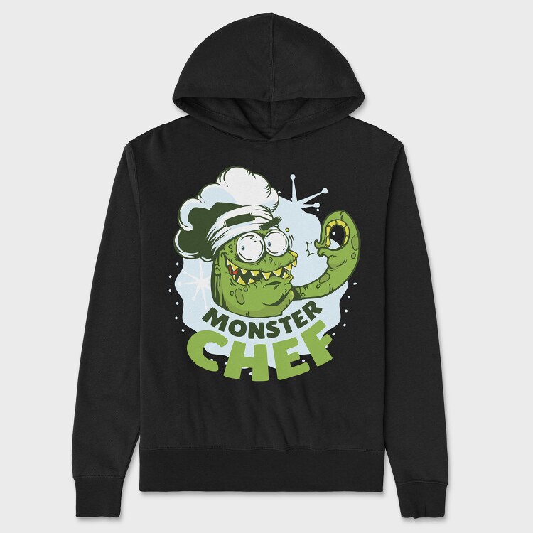 Monster Chef, Hanorac Oversize Barbati (Unisex)