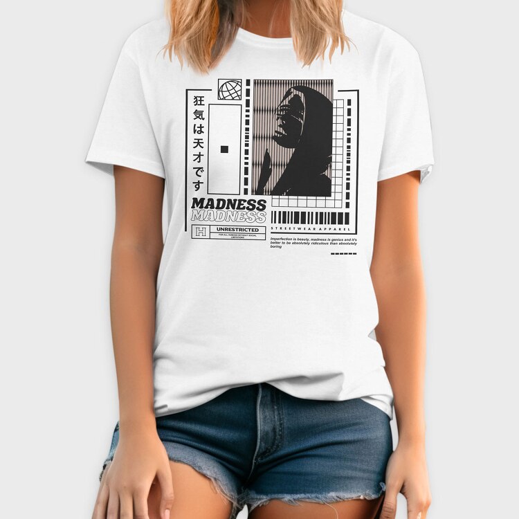 Madness 1, Tricou Barbati (Unisex)