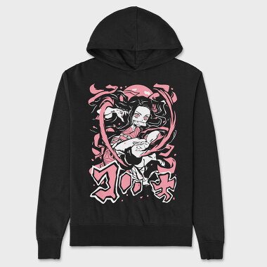 Demon Slayer 3, Hanorac Oversize Barbati (Unisex)