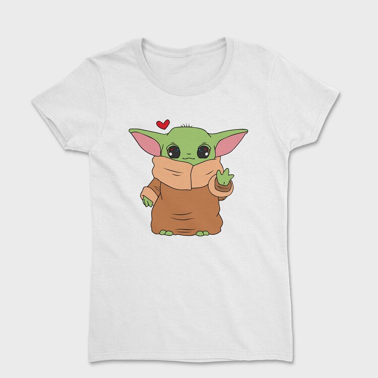 Tricou Femei, Baby Yoda 18