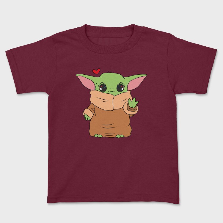 Tricou Copii, Baby Yoda 18