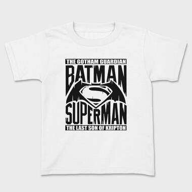 Tricou Copii, Batman Superman