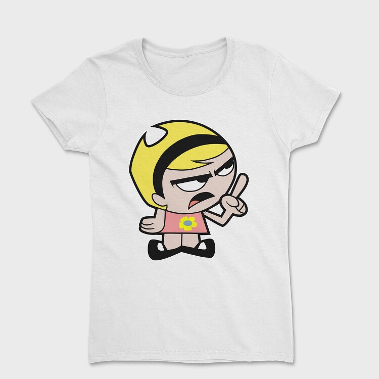 Tricou Femei, Cartoon Retro Billy and Mandy 1