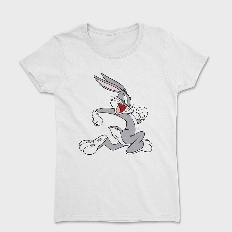 Tricou Femei, Cartoon Retro Bugs Bunny 1