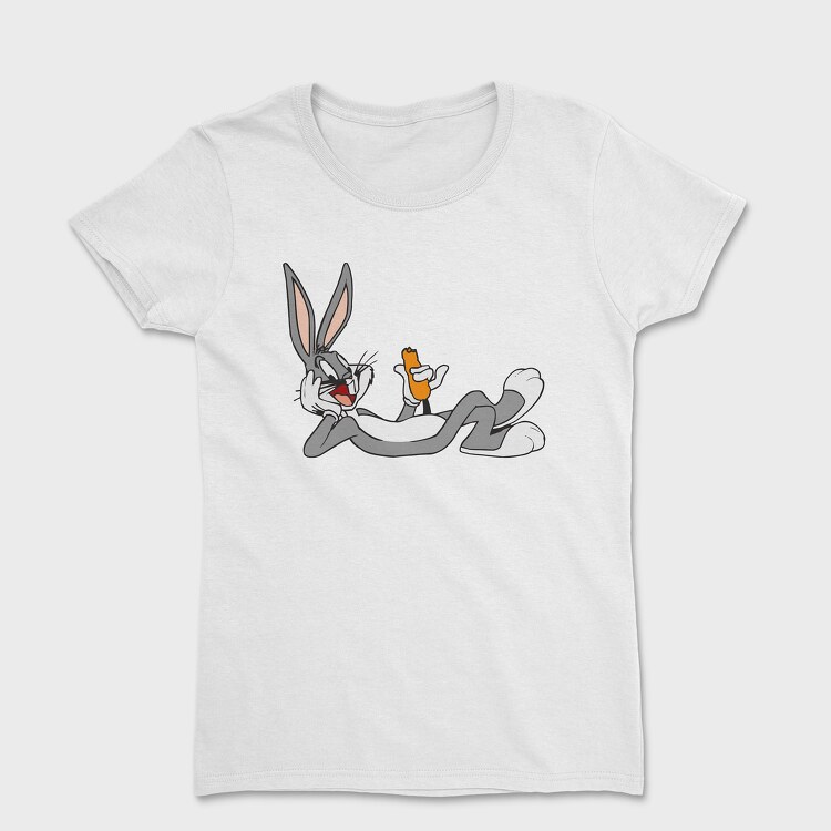 Tricou Femei, Cartoon Retro Bugs Bunny 6