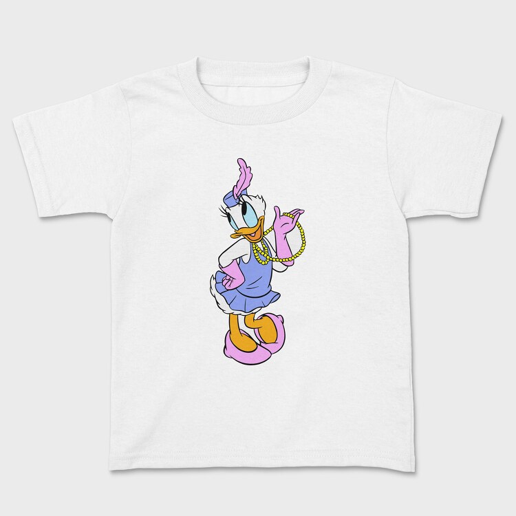 Tricou Copii, Cartoon Retro Daisy Duck 4