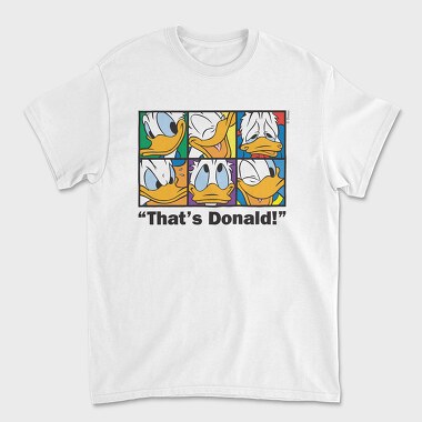 Cartoon Retro Donald Duck 1, Tricou Barbati (Unisex)