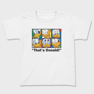 Cartoon Retro Donald Duck 1, Tricou Copii