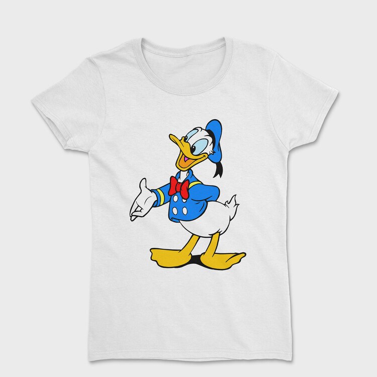 Tricou Femei, Cartoon Retro Donald Duck 2