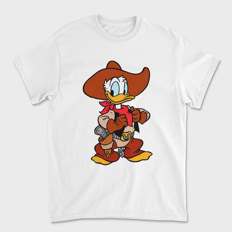 Tricou Barbati (Unisex), Cartoon Retro Donald Duck 3