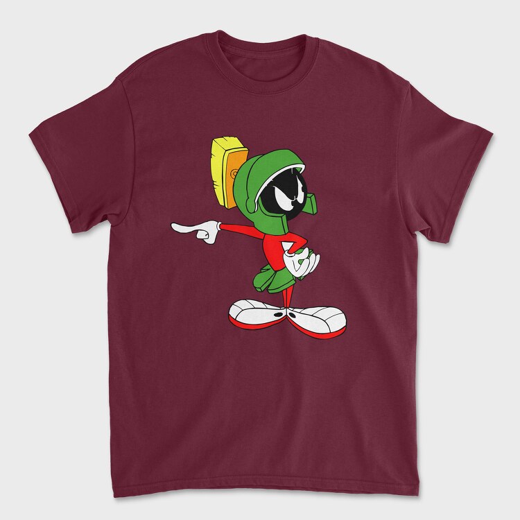 Tricou Barbati (Unisex), Cartoon Retro Duck Dodgers 1