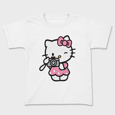 Cartoon Retro Hello Kitty 1, Tricou Copii