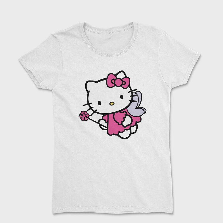 Tricou Femei, Cartoon Retro Hello Kitty 2