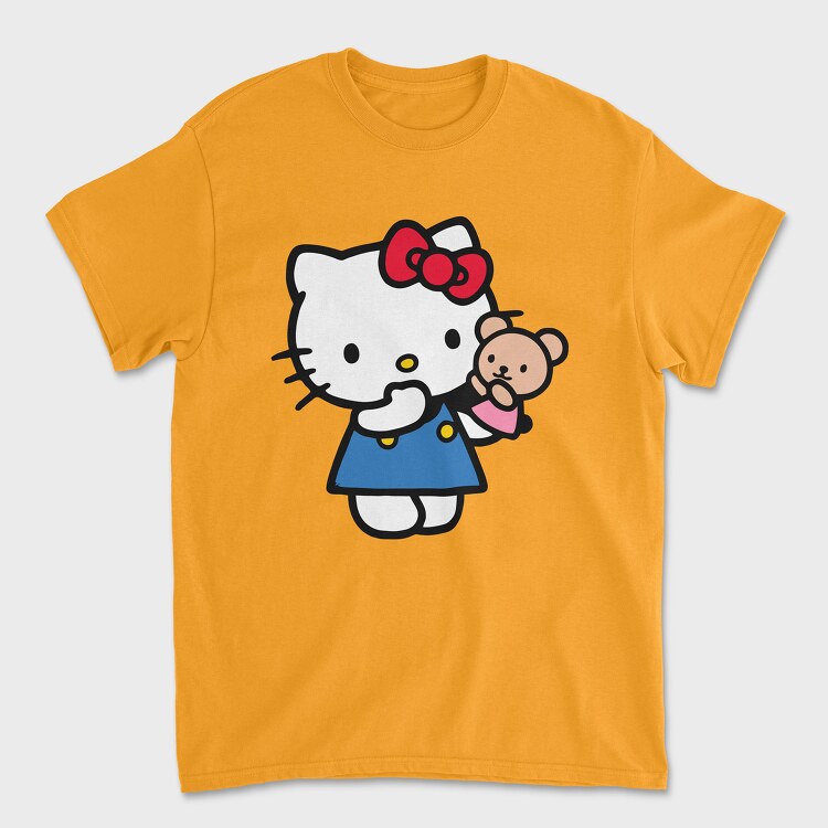 Tricou Barbati (Unisex), Cartoon Retro Hello Kitty 3