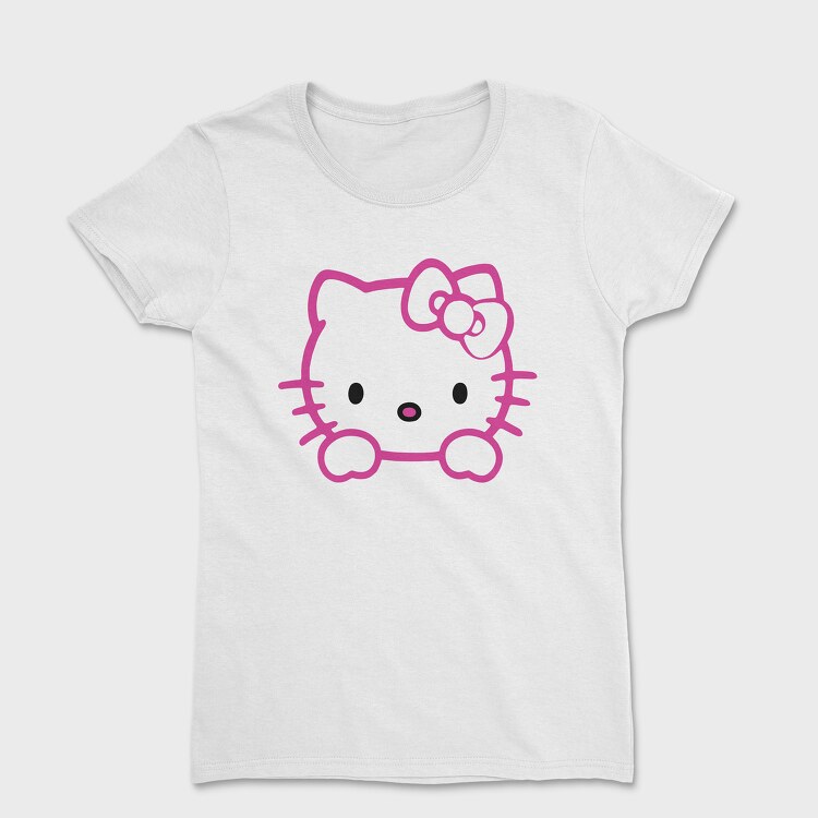 Tricou Femei, Cartoon Retro Hello Kitty 6