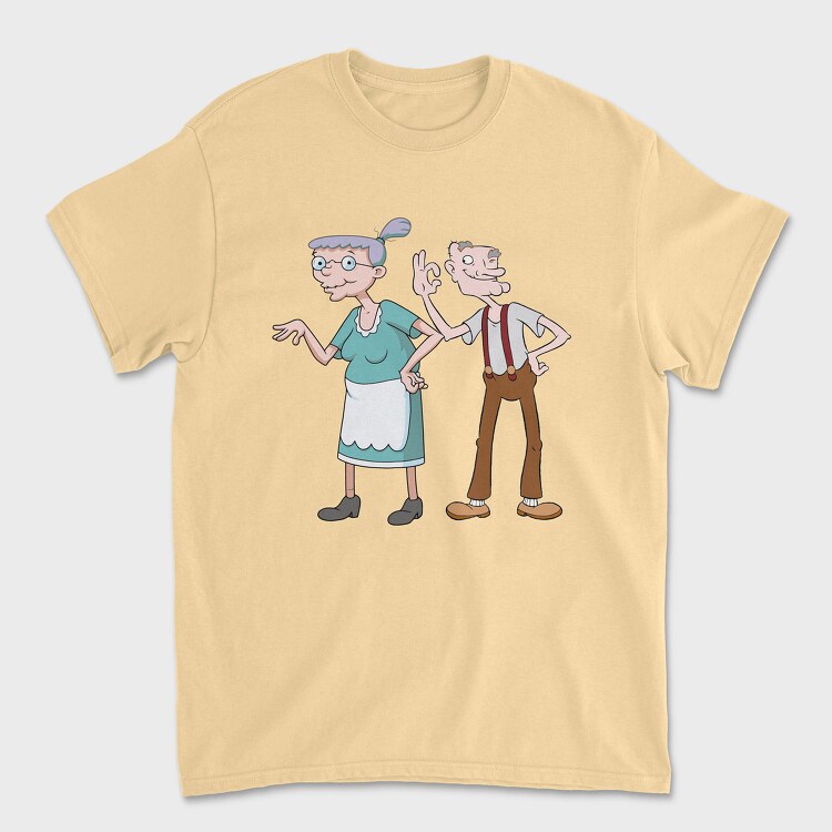 Tricou Barbati (Unisex), Cartoon Retro Hey Arnold 3