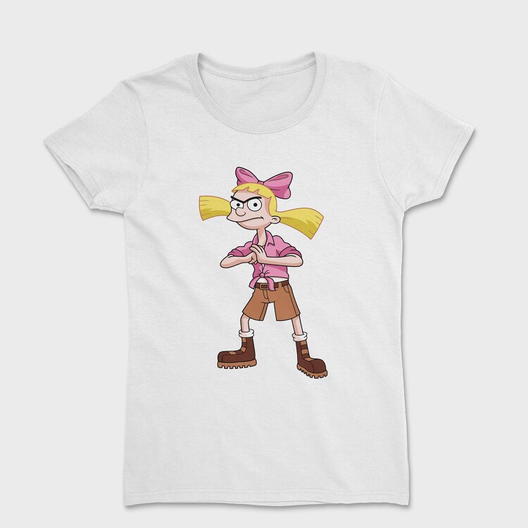 Tricou Femei, Cartoon Retro Hey Arnold 5