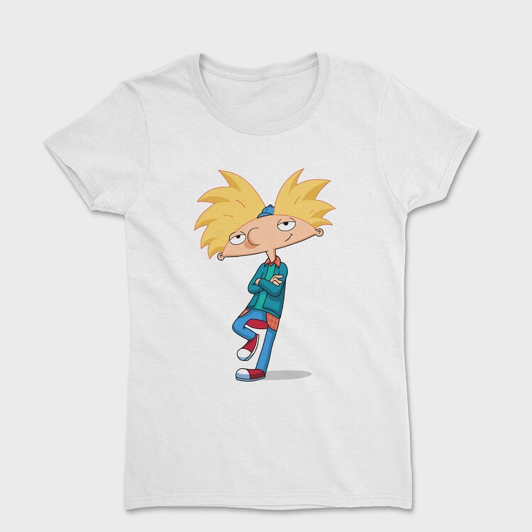 Tricou Femei, Cartoon Retro Hey Arnold 6