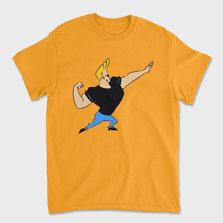 Tricou Barbati (Unisex), Cartoon Retro Johny Bravo 3