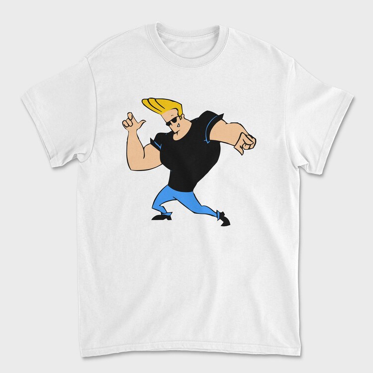 Tricou Barbati (Unisex), Cartoon Retro Johny Bravo 6