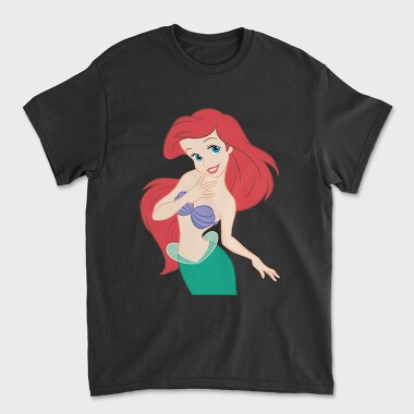 Cartoon Retro La Sirenta 3, Tricou Barbati (Unisex)