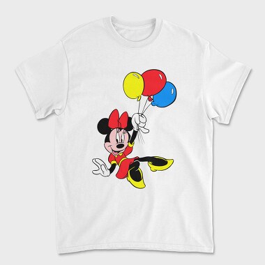 Cartoon Retro Minnie 3, Tricou Barbati (Unisex)