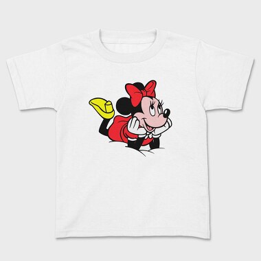 Cartoon Retro Minnie 4, Tricou Copii