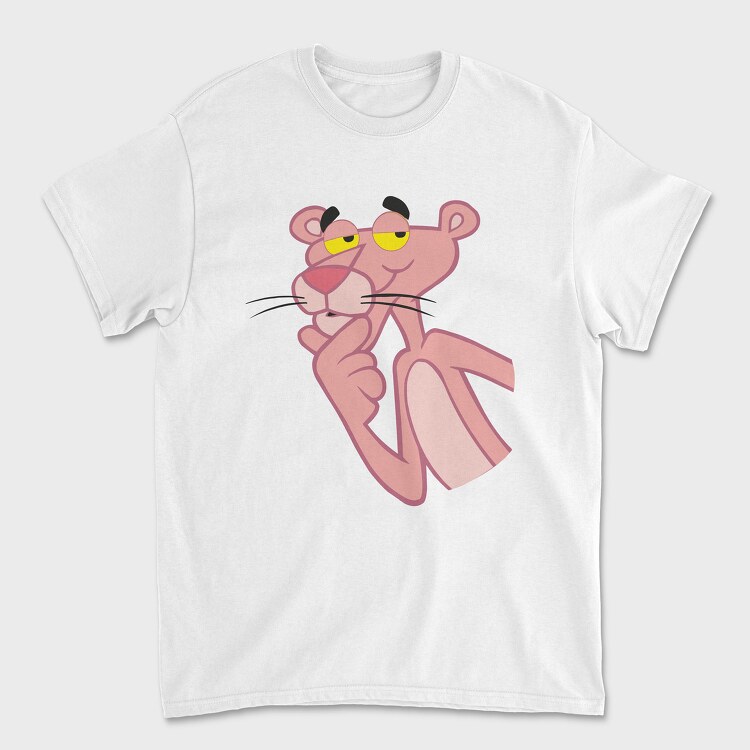 Tricou Barbati (Unisex), Cartoon Retro Pink Panter 5