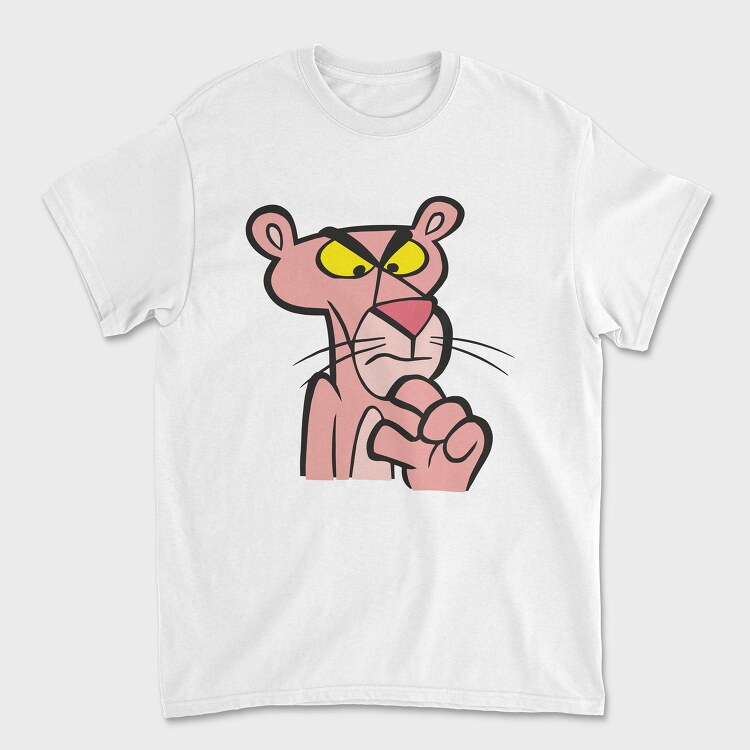 Tricou Barbati (Unisex), Cartoon Retro Pink Panter 6