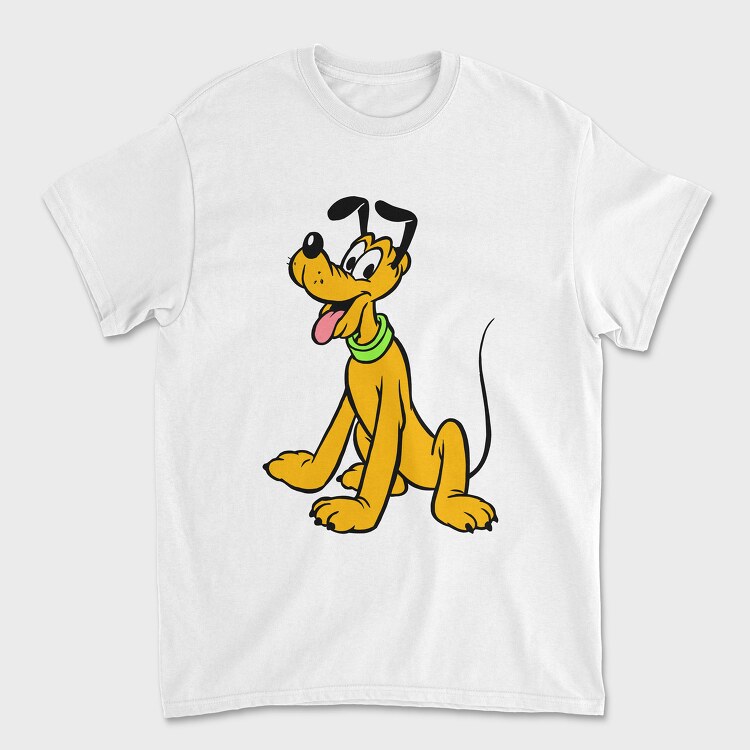 Tricou Barbati (Unisex), Cartoon Retro Pluto 5