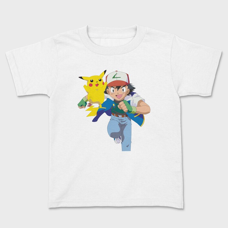 Tricou Copii, Cartoon Retro Pokemon 2