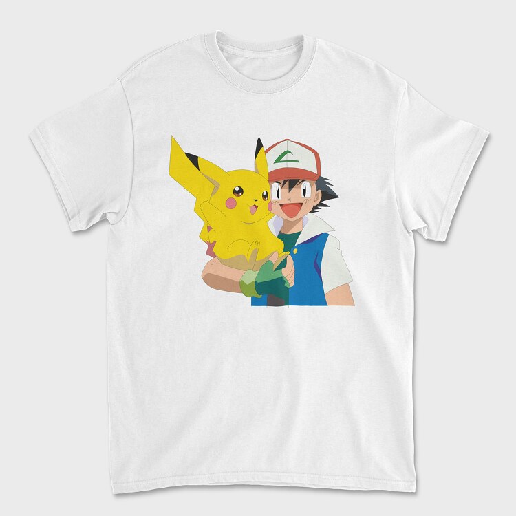 Tricou Barbati (Unisex), Cartoon Retro Pokemon 3