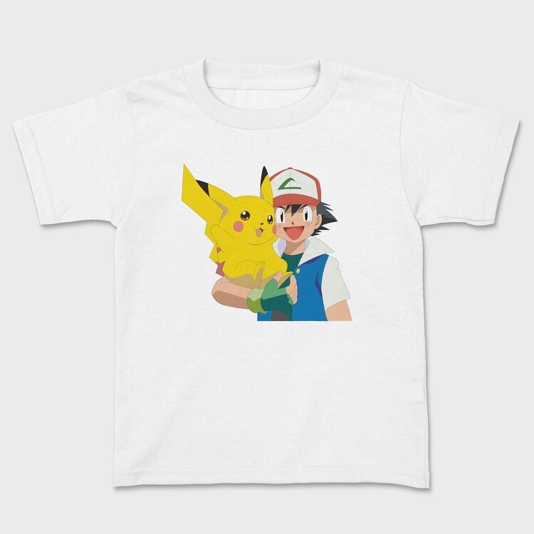 Tricou Copii, Cartoon Retro Pokemon 3