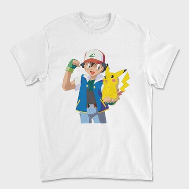 Cartoon Retro Pokemon 4, Tricou Barbati (Unisex)