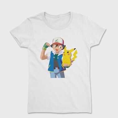 Cartoon Retro Pokemon 4, Tricou Femei