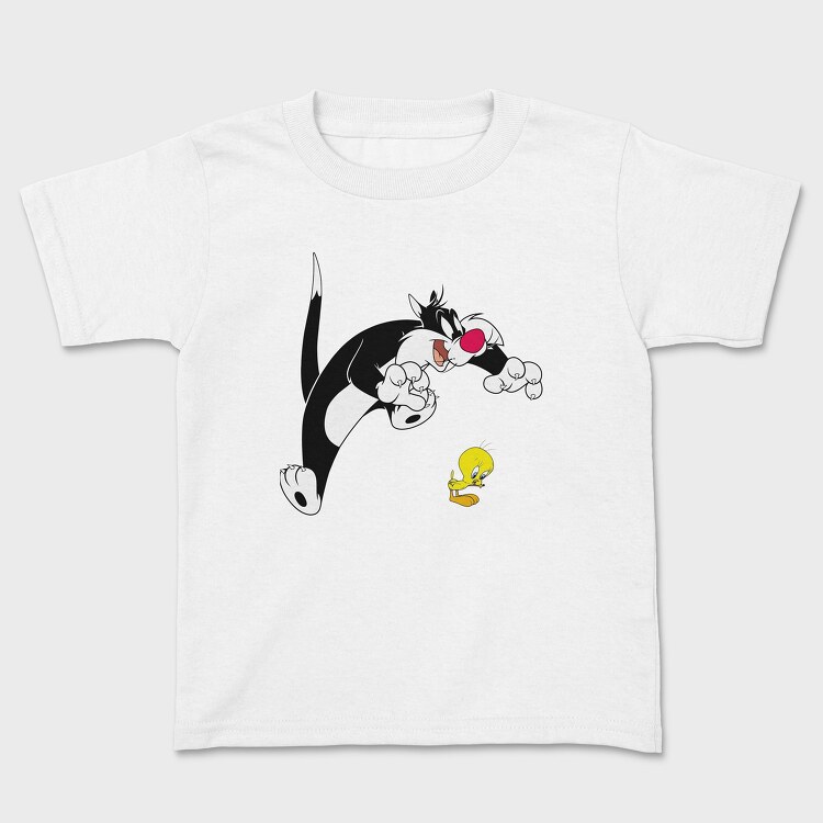 Tricou Copii, Cartoon Retro Silvestre 1