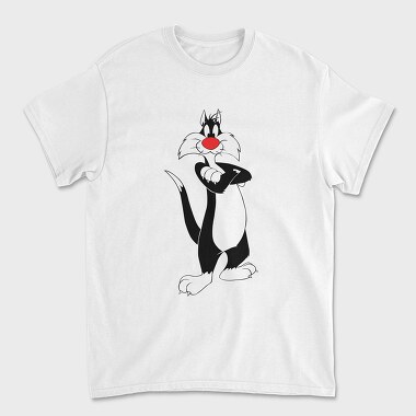 Cartoon Retro Silvestre 5, Tricou Barbati (Unisex)