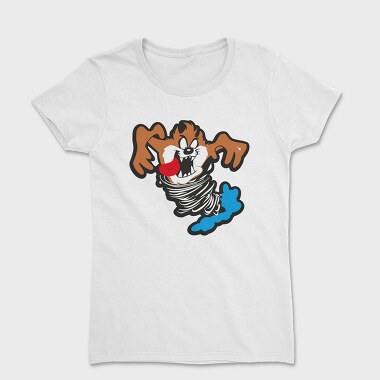 Cartoon Retro Tazmania 4, Tricou Femei