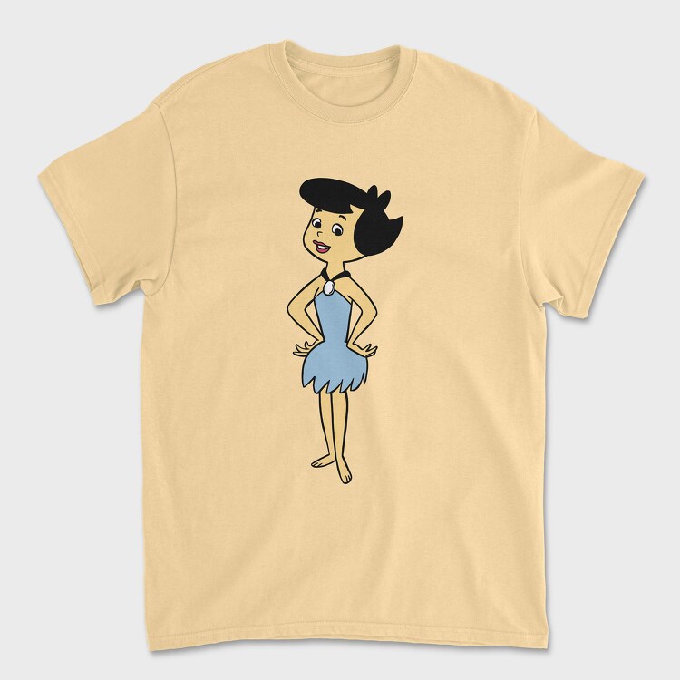 Tricou Barbati (Unisex), Cartoon Retro the Flintstones 3