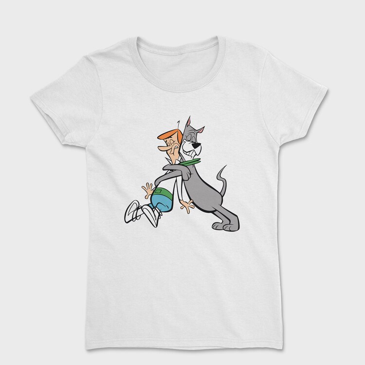 Tricou Femei, Cartoon Retro the Jetsons 1