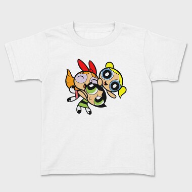 Cartoon Retro the Powerpuff Girls 1, Tricou Copii